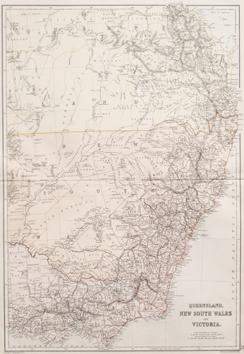 Queensland, New South Wales and Victoria 1882